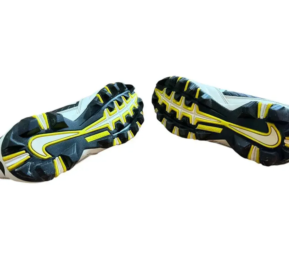 Nike Youth Football Cleats Black White Fastflex Approx Size 5Y